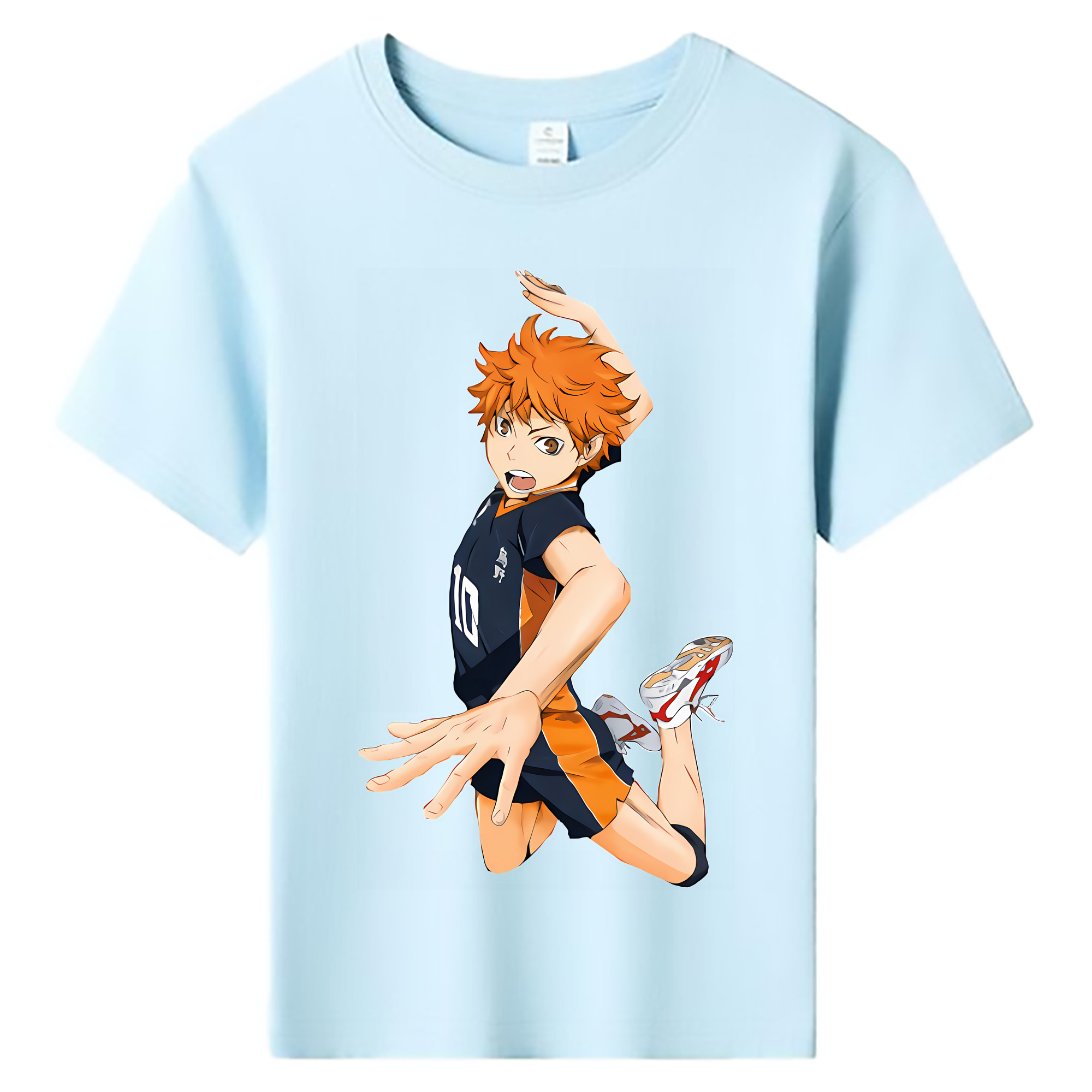 （画像用） ハイキュー!! Haikyu!! 綿100％キッズTシャツ（フロントプリント）